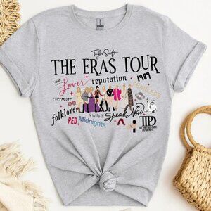 The Eras Tour For Music Lovers T-Shirt, Gift for Music Lovers, Concert T-Shirt,